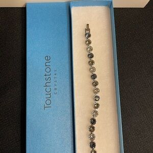 Touchstone Crystal Bracelet with Silver and Gold Accents